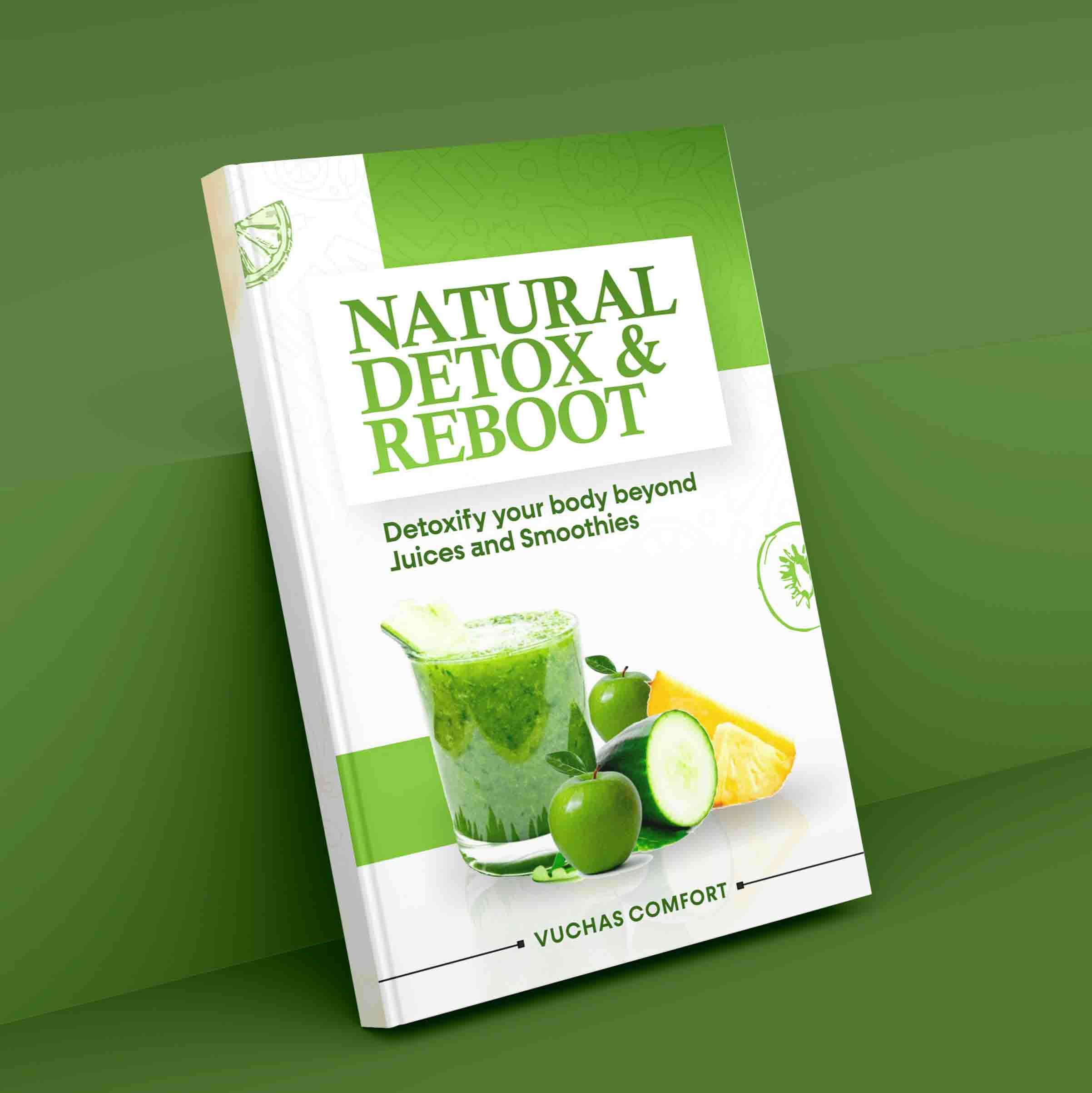 A book titled natural detox and reboot